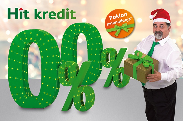 Blagdanski Hit kredit za Sberbank d.d.